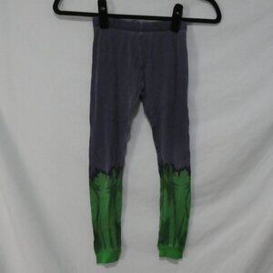 MARVEL size 7 Hulk Cotton Pajama Bottoms